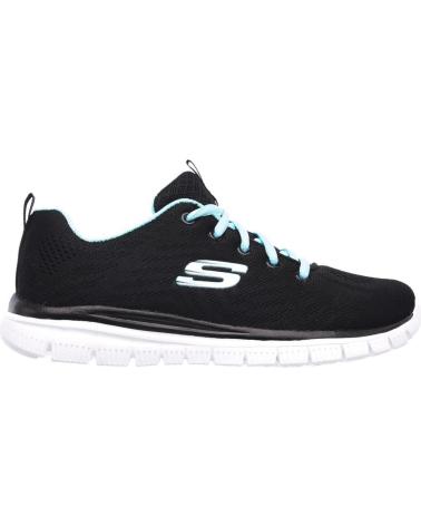 Scarpe sport SKECHERS  per Donna GRACEFUL GET- CONNETED NEGRA  NEGRO