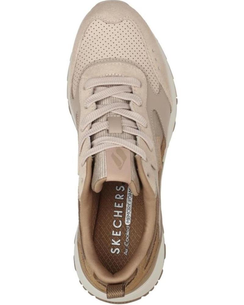 Skechers memory foam mujer dorados sales