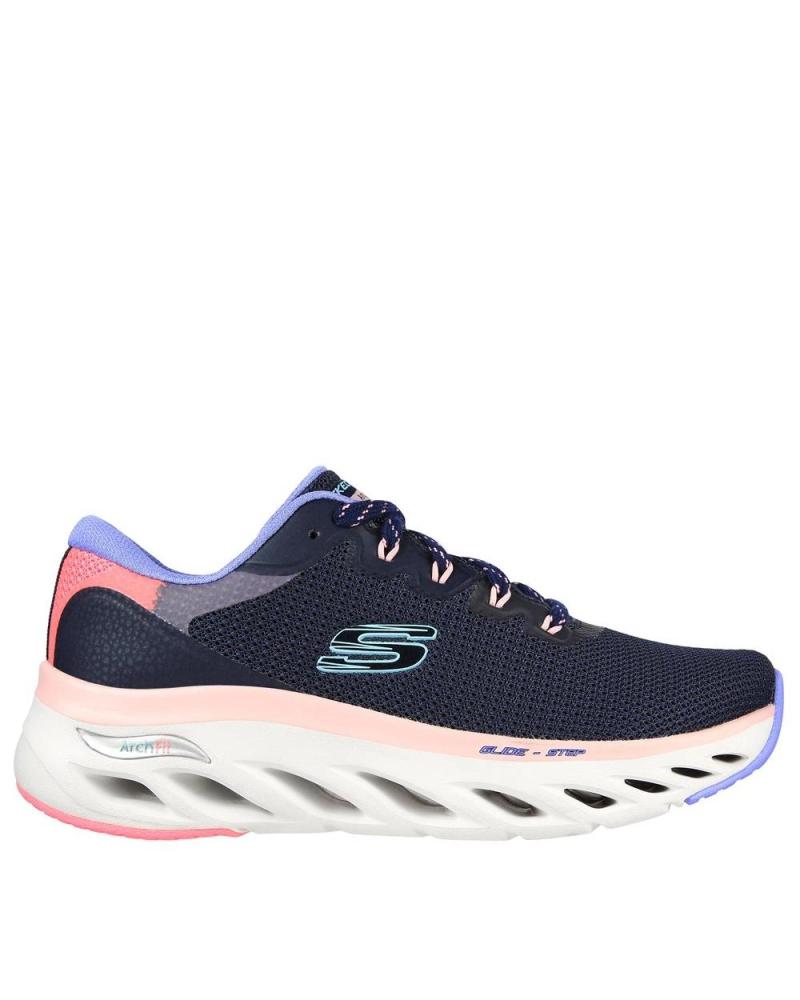 Skechers highlights mujer azul sales