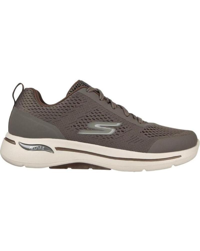 Zapatillas deporte SKECHERS  de Hombre GO WALK ARCH FIT IDYLLIC  TAUPE