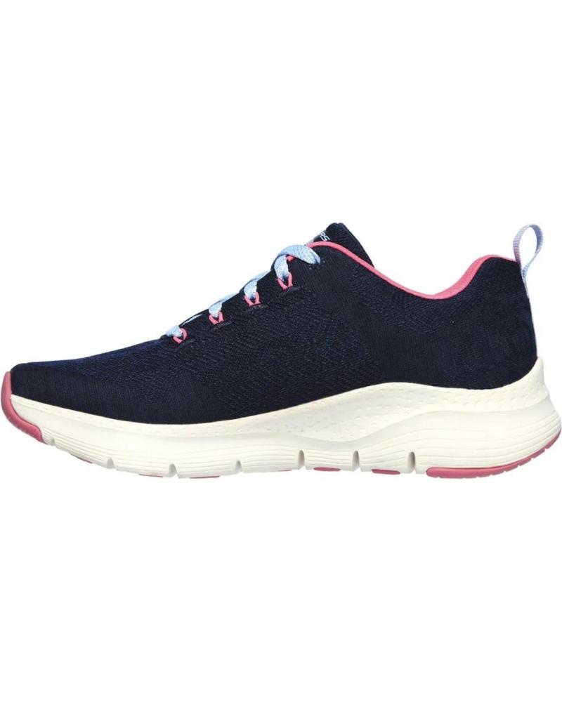 Sports Shoes De Mujer SKECHERS ARCH FIT COMFY WAVE AZUL