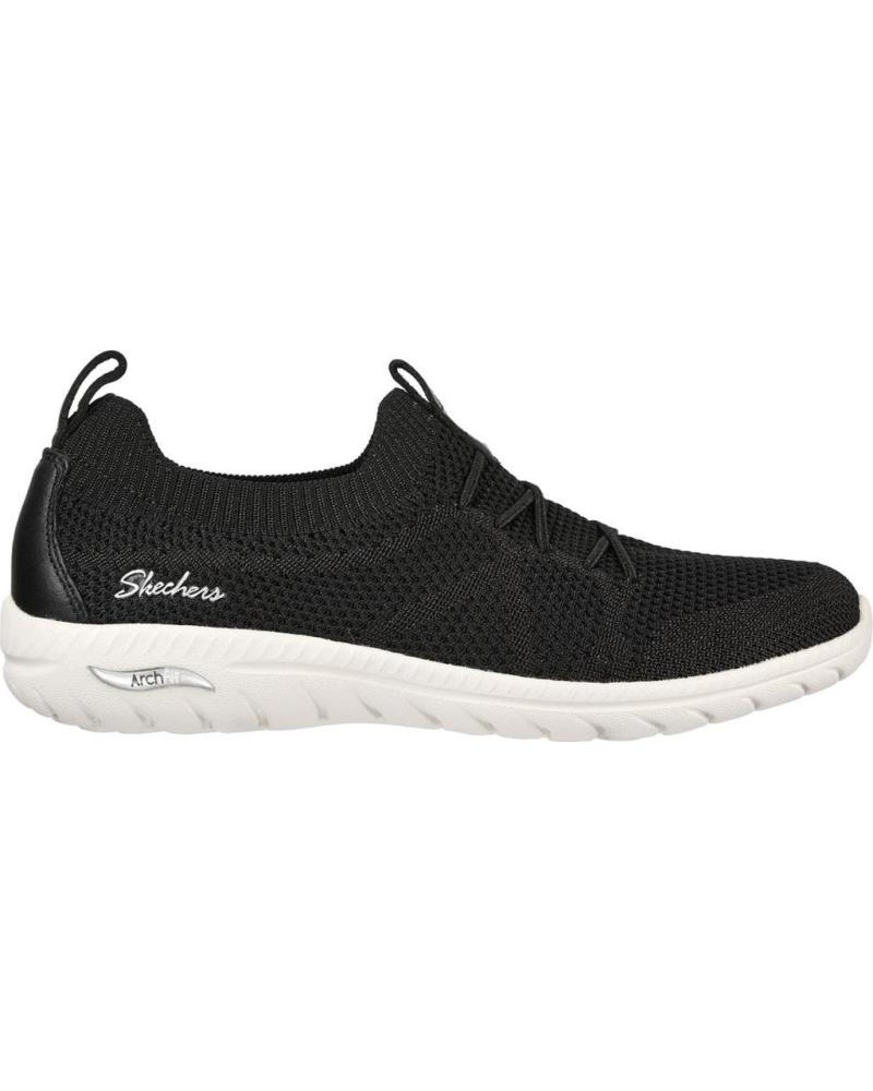 Sapatilhas de Mulher SKECHERS ARCH FIT FLEX NEGRO