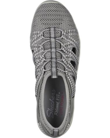 Zapatillas deporte de Mujer SKECHERS REGGAE FEST 2-0 HAPPY GETAWAY GRIS