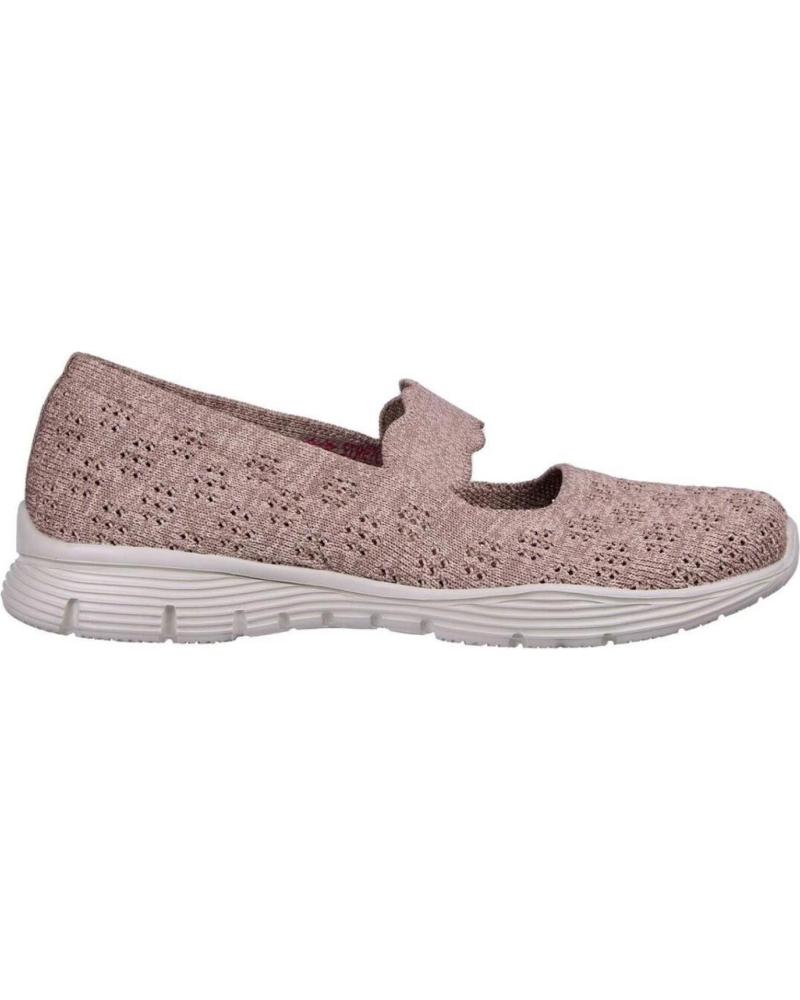 Woman Flat shoes SKECHERS SEAGER - SIMPLE THINGS  MALVA