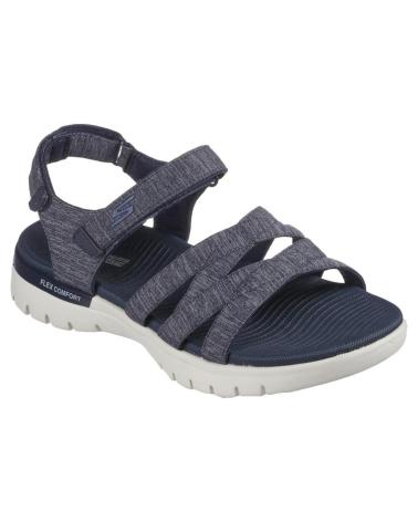 Woman Sandals SKECHERS ON-THE-GO FLEX FINES  AZUL