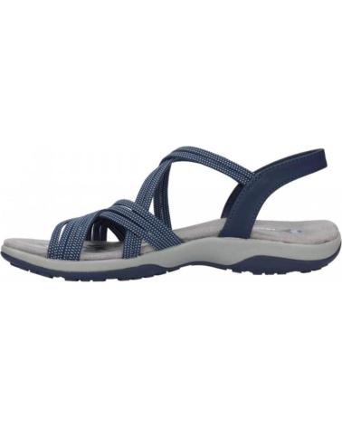 Woman Sandals SKECHERS SANDALIAS PLANAS 163117 MARINO  AZUL