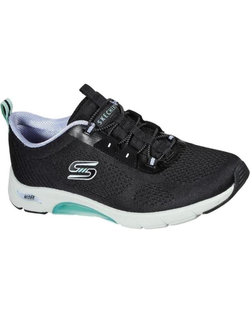 Sportschuhe für Damen SKECHERS SKECH-AIR ARCH FIT-MELLOW NEGRA NEGRO