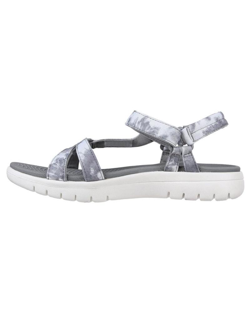 Skechers sandals 2025 mujer gris