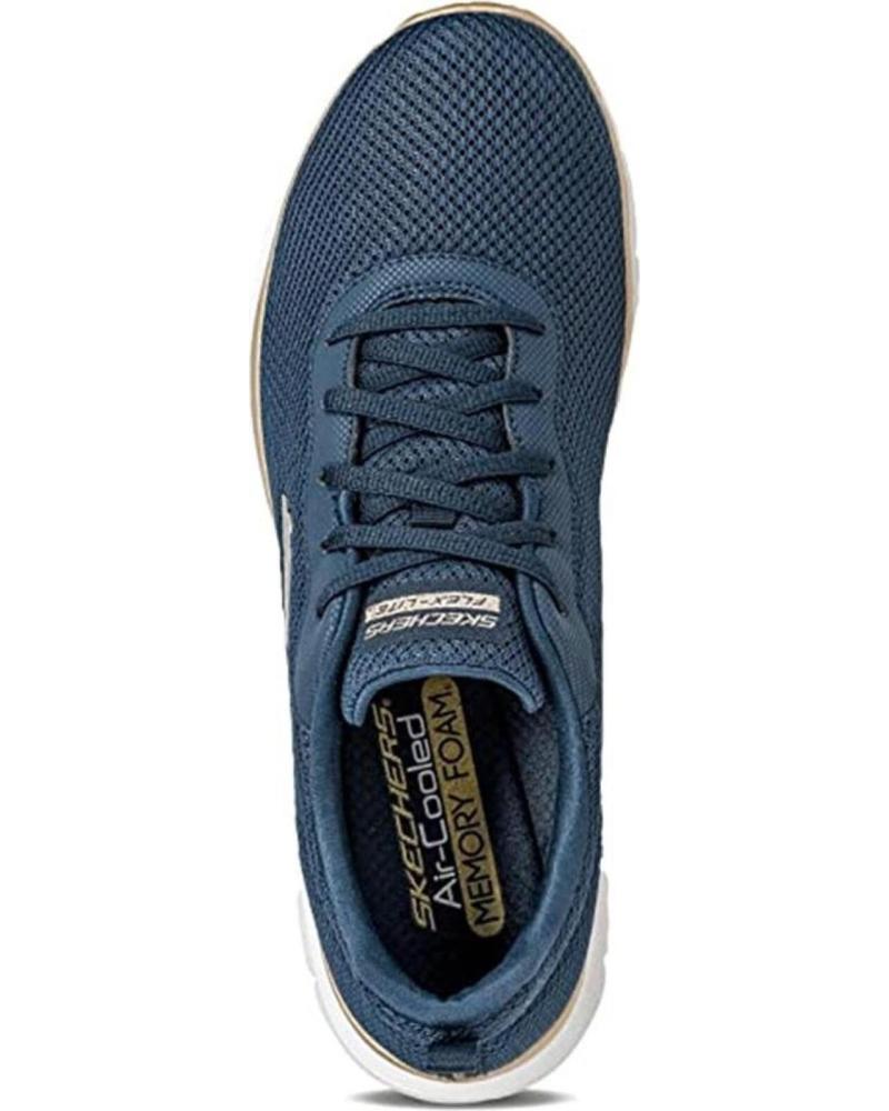 Sports Shoes De Mujer SKECHERS ZAPATILLAS MUJER DORADO AZUL MARINO
