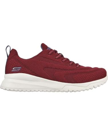 Deportivas SKECHERS  de Mujer BOBS SQUAD-3 - WHIP-SPLASH BURDEOS  GRANATE