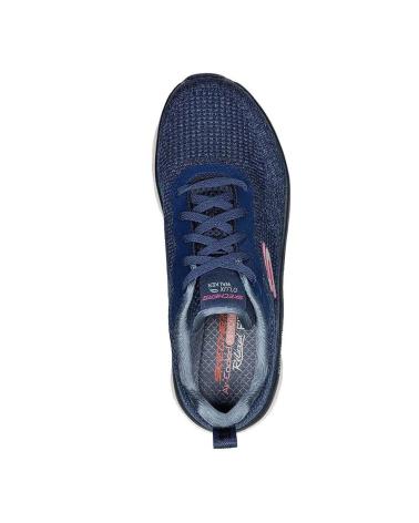 Sapatilhas SKECHERS  de Mulher DLUX WALKER-DAILY BEAUTY NEGRA  AZUL