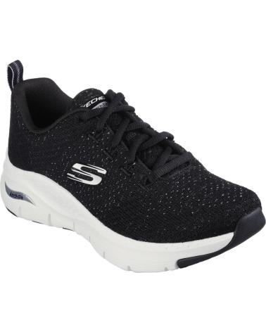 Sportif SKECHERS  pour Femme ARCH FIT-GLEE FOR ALL  NEGRO