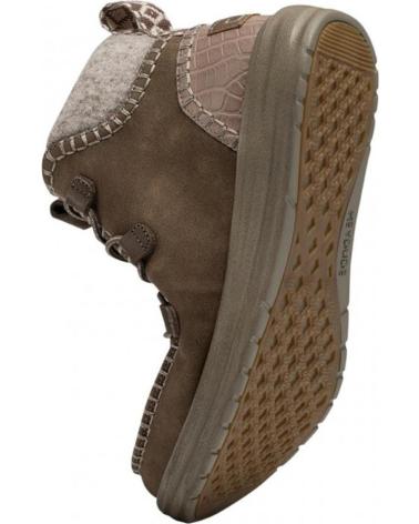 Botins HEY DUDE  de Mulher ELOISE RECYCLED  MARRON