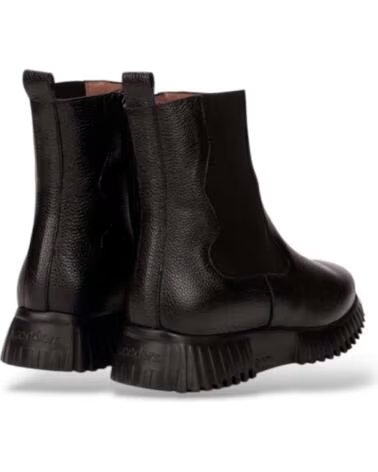 WONDERS BOTINES PLANOS MUJER 4422 NEGRO
