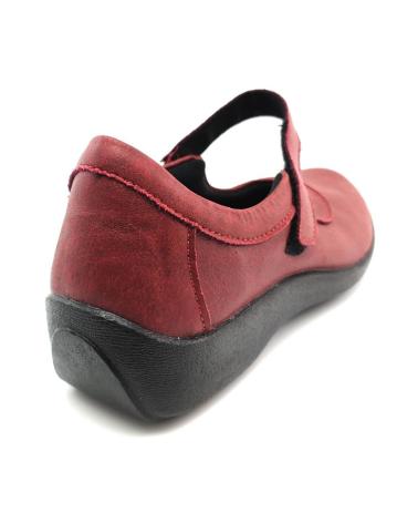 Woman shoes ARCOPEDICO L-52 LICRA ROJA ROJO