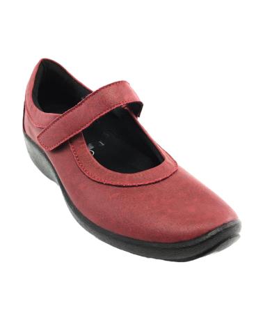 Woman shoes ARCOPEDICO L-52 LICRA ROJA ROJO