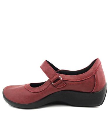 Woman shoes ARCOPEDICO L-52 LICRA ROJA ROJO