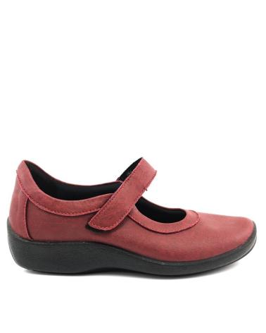 Woman shoes ARCOPEDICO L-52 LICRA ROJA ROJO