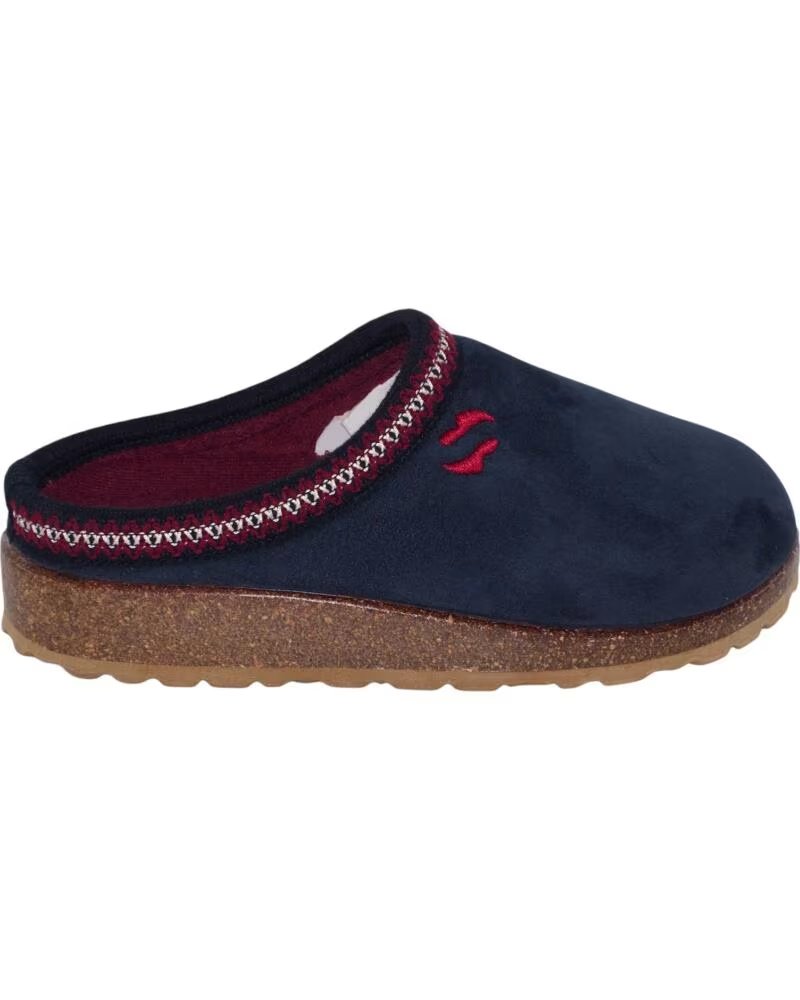 SEVILLAS HAUSSCHUHE FÜR DAMEN S175 BIO-CLOG BAMA - SUPERFLEX SRA BLAU AZUL