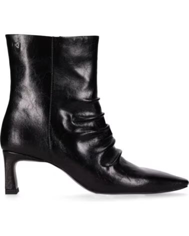CHIKA10 PARAISO 01 BOTTINES CUIR SYNTHÉTIQUE TALON MOYEN NEGRO-BLACK