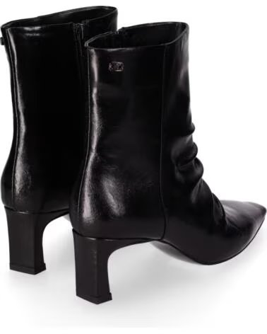 CHIKA10 PARAISO 01 BOTTINES CUIR SYNTHÉTIQUE TALON MOYEN NEGRO-BLACK