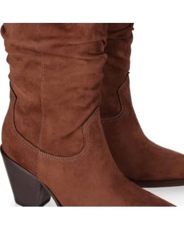 BOTAS DE MUJER CHIKA10 JADE CUERO TÁN TACÓN MEDIO CUERO-TAN
