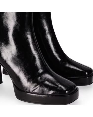 CHIKA10 JASMINA 02 BOTTINES SIMILICUIR TALON HAUT NEGRO-BLACK
