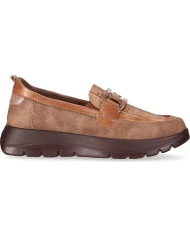 CHIKA10 ST MANDARIN 02 CHAUSSURES FEMME CUIR SYNTHÉTIQUE COMPENSÉES BASSES BEIG-BEIGE
