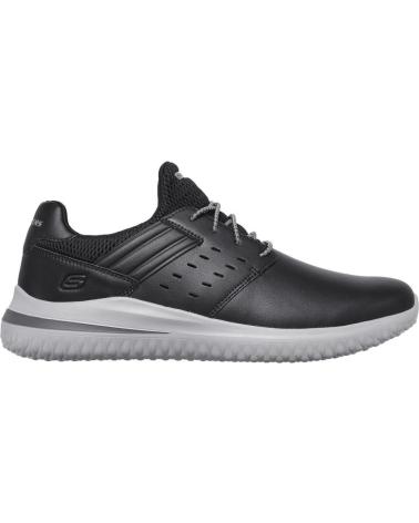 Zapatos SKECHERS  de Hombre DELSON 3-0 -EZRA  NEGRO