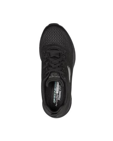 Sapatilhas de Mulher SKECHERS DLUX WALKER FRESH FINESSE NEGRO