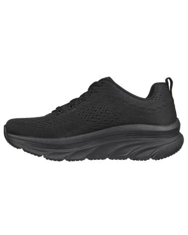 Sapatilhas de Mulher SKECHERS DLUX WALKER FRESH FINESSE NEGRO