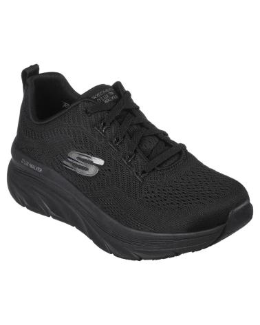 Sapatilhas de Mulher SKECHERS DLUX WALKER FRESH FINESSE NEGRO