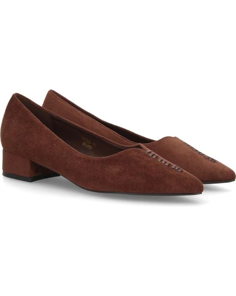 SPORT3PUNTO0 YK559 BROWN SUEDE PUMPS VARIOS COLORES