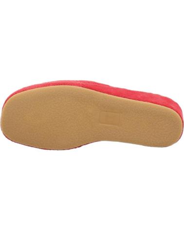 Calzado de casa WESTLAND  de Mujer MARSEILLE  ROJO