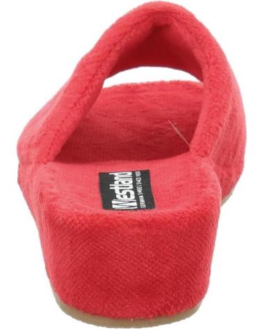 Calzado de casa WESTLAND  de Mujer MARSEILLE  ROJO