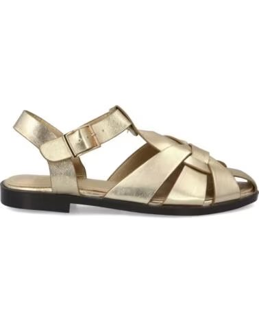 SPORT3PUNTO0 X-5731 GOLD LEATHER SANDALS VARIOS COLORES