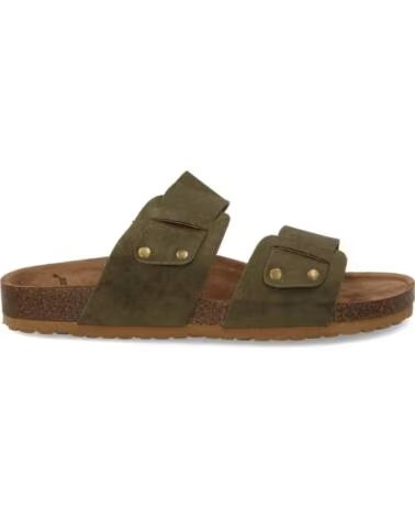 SPORT3PUNTO0 CK-29 GREEN LEATHER SANDALS VARIOS COLORES
