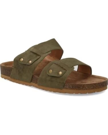 SPORT3PUNTO0 CK-29 GREEN LEATHER SANDALS VARIOS COLORES