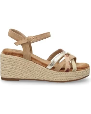 SANDALIA DE CUÑA SPORT3PUNTO0 F280-21 KAKI VARIOS COLORES