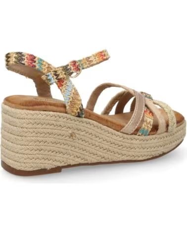 SPORT3PUNTO0 F280-21-MULTI SANDALIA CUÑA TRENZADA VARIOS COLORES