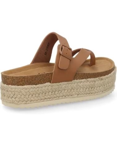 SPORT3PUNTO0 M298 SANDALIA PLANA TAUPE VARIOS COLORES