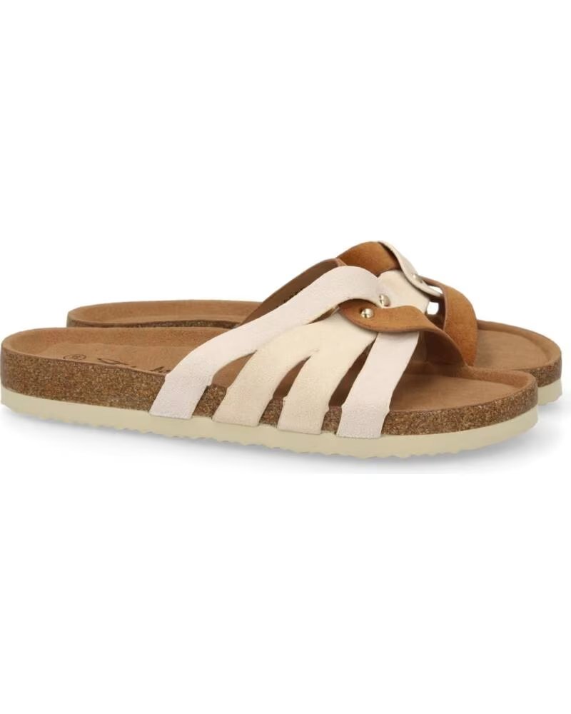 SPORT3PUNTO0 M300-BEIGE SANDALIAS PLANAS MUJER VARIOS COLORES