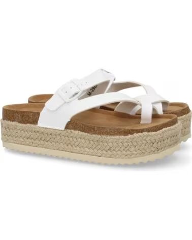 SPORT3PUNTO0 M298 SANDALIAS DE PLATAFORMA BLANCAS PARA MUJER VARIOS COLORES