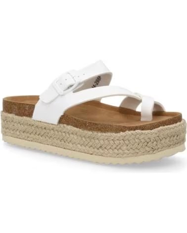 SPORT3PUNTO0 M298 SANDALIAS DE PLATAFORMA BLANCAS PARA MUJER VARIOS COLORES