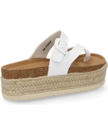 SPORT3PUNTO0 M298 SANDALIAS DE PLATAFORMA BLANCAS PARA MUJER VARIOS COLORES