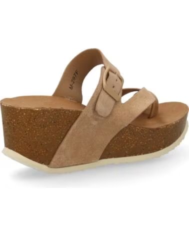 SPORT3PUNTO0 M297 SANDALIAS DE CUÑA KAKI VARIOS COLORES