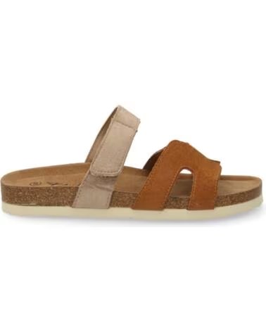 SPORT3PUNTO0 M296 TAUPE SANDALIAS PLANAS VARIOS COLORES
