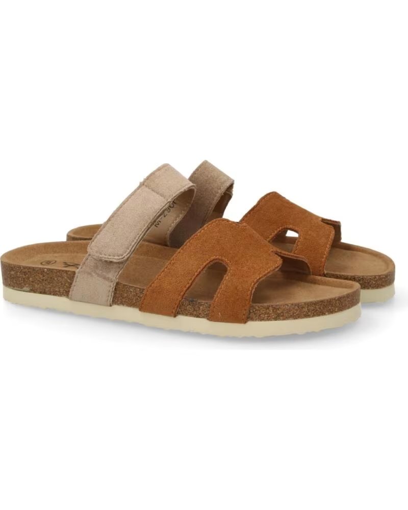SPORT3PUNTO0 M296 TAUPE SANDALIAS PLANAS VARIOS COLORES