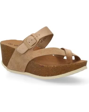SPORT3PUNTO0 M297 SANDALIAS DE CUÑA KAKI VARIOS COLORES