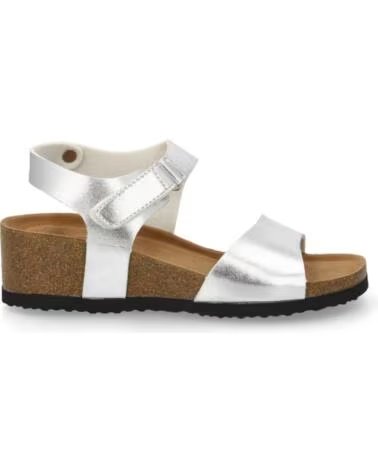 SPORT3PUNTO0 M272 SANDALIAS DE CUÑA PLATEADAS PARA MUJER VARIOS COLORES